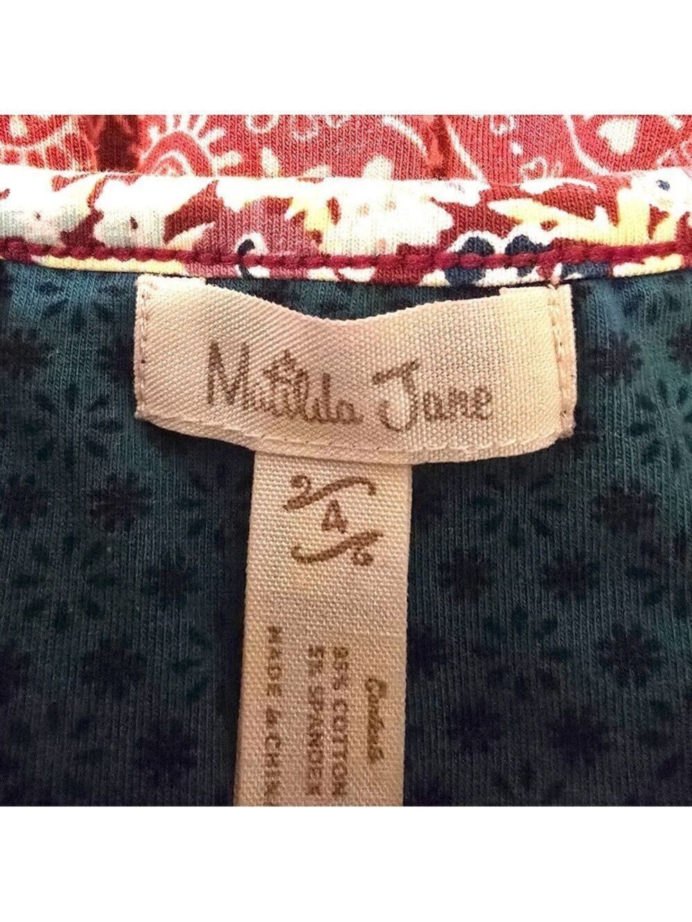 Matilda Jane Teresa Lap Dress Sz 4 - Picture 6 of 8